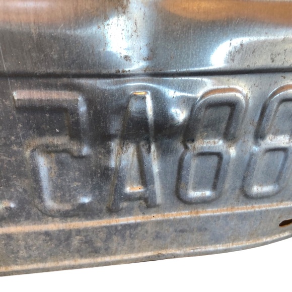 Vintage Vermont Apportioned TRK License Plate Tag Plate Green Mountain State - Picture 7 of 7